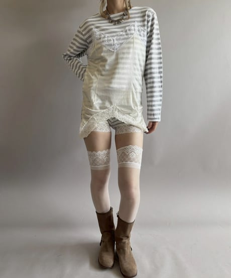 【RE;CIRCLE】 RE Border Cami / 260420-015