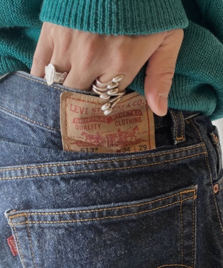 【USED】 LEVI’S Denim Pants 517①/210930-035