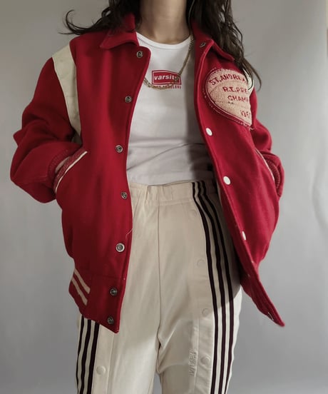 【USED】  Wool Stadium Jacket / 221105-016