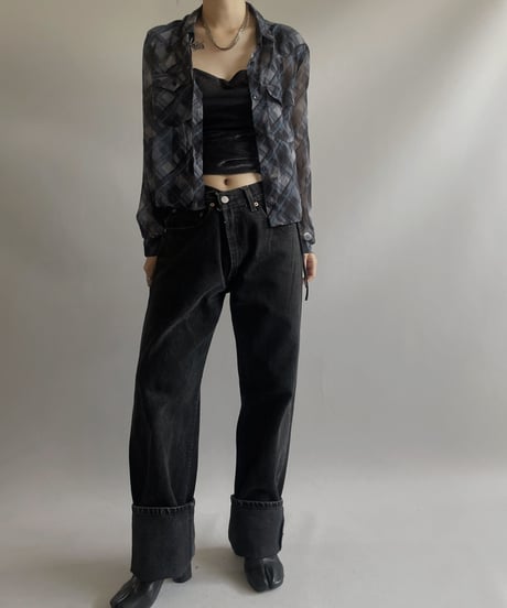 【USED】 Camisole Lame Top/ 230909-008