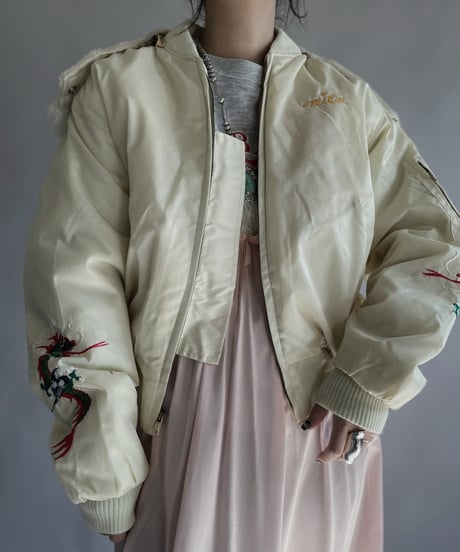 【USED】 Vintage Souvenir Jacket WEST～PAC’83’84 / 240101-041