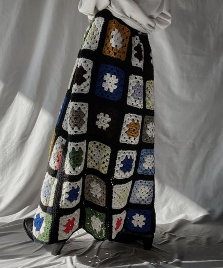 【RE;CIRCLE】 RE Granny Long Skirt⑩/211216-051