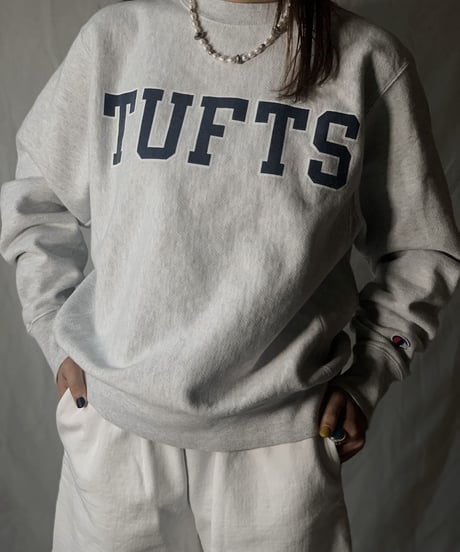 【USED】   Champion Reverse Weave Sweat TUFTS/210516-020