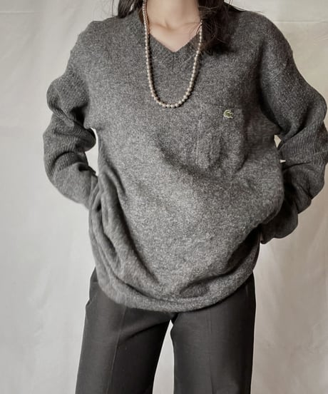 【USED】 LACOSTE Acrylic Knit ⑧ / 220111-019