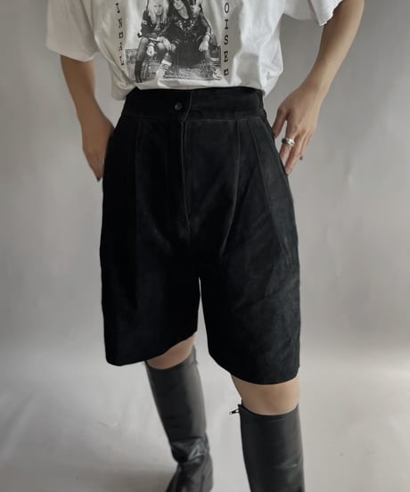 【USED】  Leather By Wilsons Leather Short Pants / 221029-023