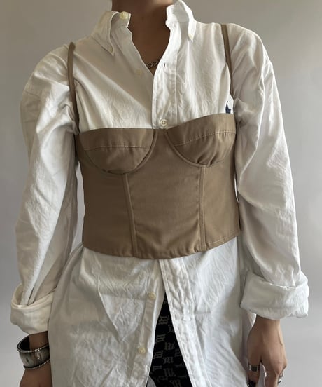 【RE;CIRCLE】 Re Corset Trench /  240926-002