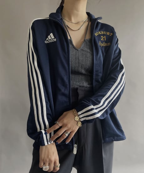 【USED】 adidas Jersey Zip-up Top / 230401-024