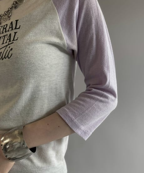 【USED】 70~80's General Hospital Raglan T-Shirt  / 260622-025