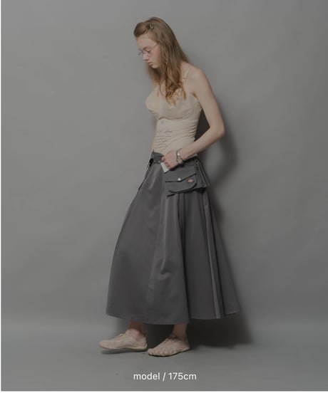 【再受注販売】 Chinatsu Aoyama×Dickies®︎ The Makers Pants Set Charcoal / 260605-002
