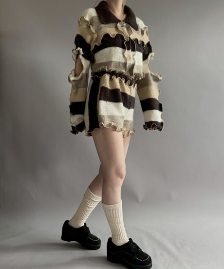 【RE;CIRCLE】 RE Mellow Mohair Knit Set up/ 251127-002