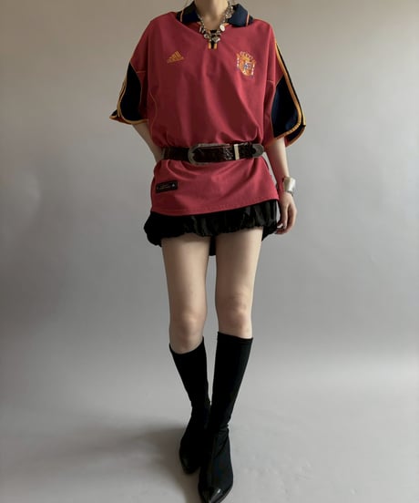 【USED】 00's adidas Spain Soccer Shirt / 260530-020