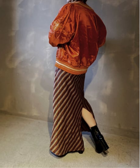 【USED】Nylon Stadium Jacket / 201104-037