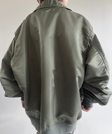 【USED】 Made in USA Military Flight Jacket /250118-002