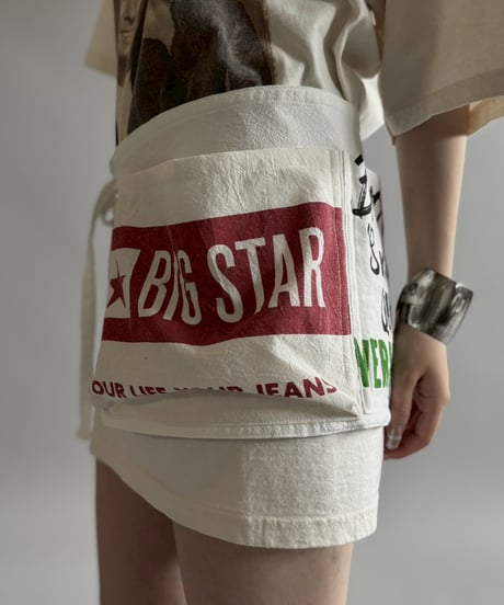 【RE;CIRCLE】 Re Eco Bag Apron /  260629-004