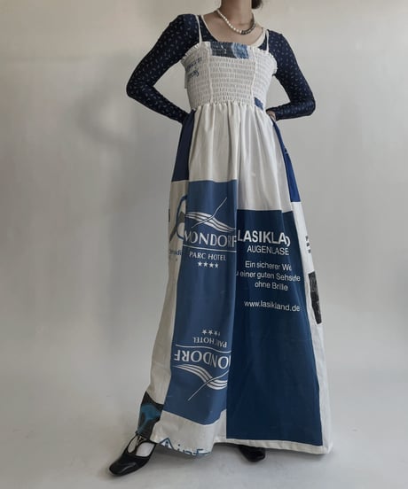 【RE;CIRCLE】RE Eco-Friendly Bag Camisole One-piece / 220512-023
