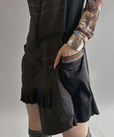 【USED】 Design Camisole One-piece  /250927-018
