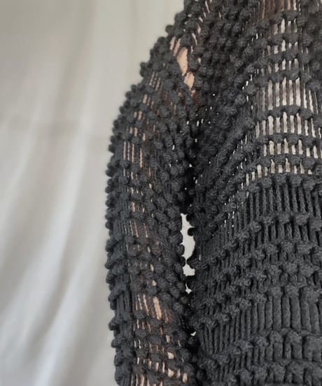 【USED】   Knit Long Cardigan/211216-031