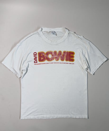 【USED】 00s Hanes DAVID BOWIE T-Shirt / 250830-033
