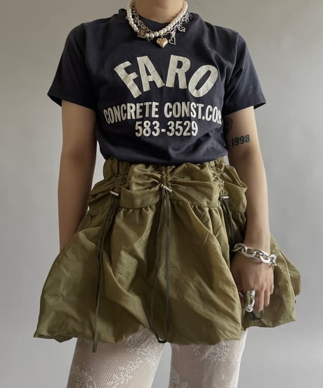 【RE;CIRCLE】 RE Army Parachute Balloon Skirt Mini / 250306-003