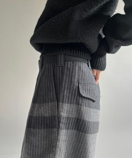 【USED】 Sacai Patterned Big Shorts /241228-009
