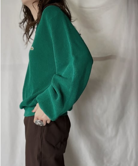 【USED】   LACOSTE Knit Top⑥/211126-012