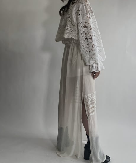 【RE;CIRCLE】 RE Crochet Bolero / 220623-023