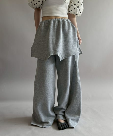 【RE;CIRCLE】 RE Sweat Pants Deformed / 260404-004