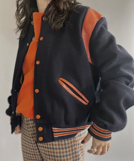【USED】  Wool Stadium Jacket / 221105-003