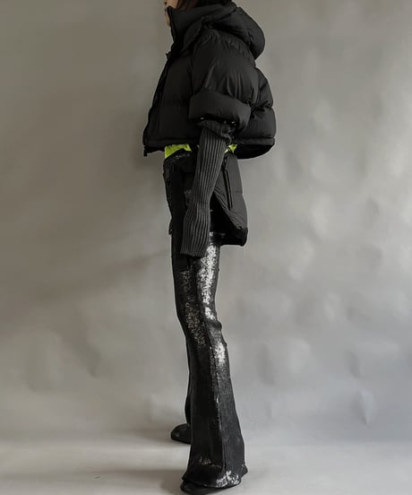 【RE;CIRCLE】 RE Down Short Jacket + Waist Bag /240104-007