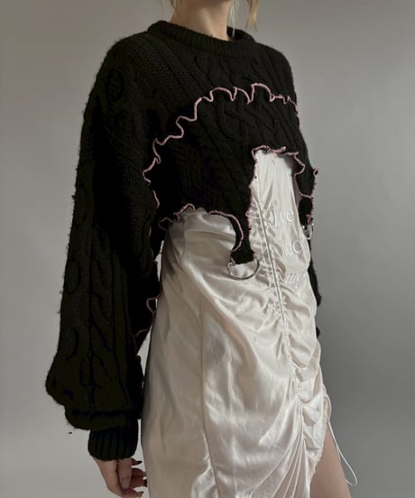 【RE;CIRCLE】 RE Mellow Knit Top / 260122-009