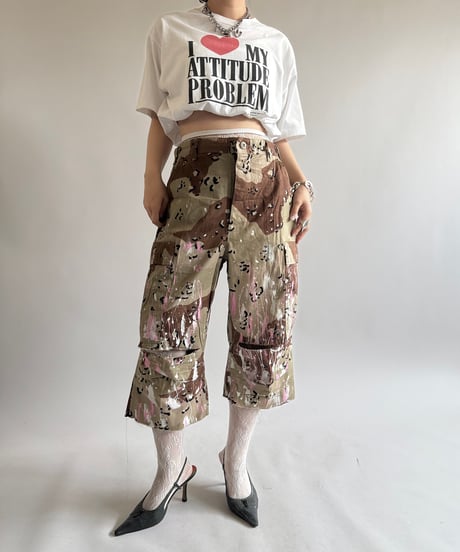 【USED】 80~90's I ♡ MY ATTITUDE PROBLEM T-Shirt / 250614-005