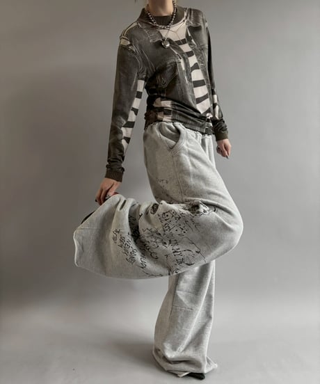 【USED】 Jean Paul GAULTIER × Y/Project Trompel'oeil Skin Top /251101-006