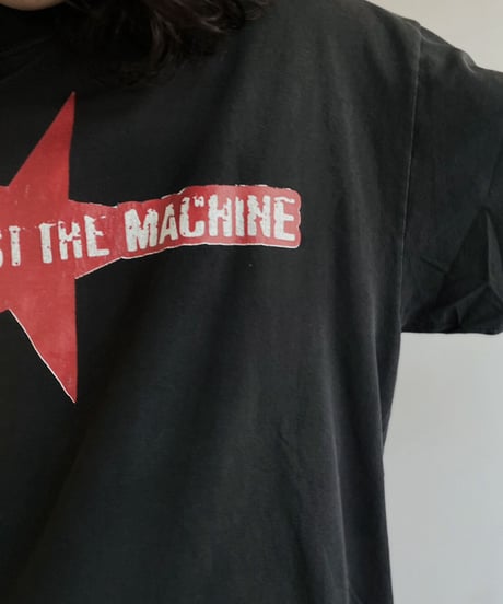 【USED】  Band T-shirt RAGE AGAINST THE MACHINE /230703-013