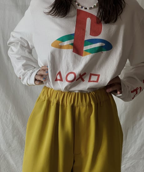 【USED】L/S T-shirt "PS" Family Logo /210602-011