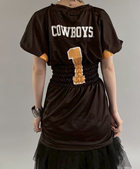 【RE;CIRCLE】 Shirring Football Shirt  /  250904-007