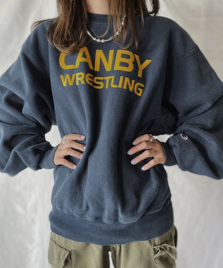 【USED】   Champion Reverse Weave Sweat CANBY/211007-023