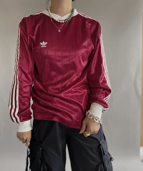 【USED】  adidas Poly Long Sleeved Top / 221001-020