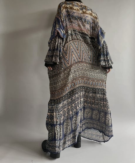 【RE;CIRCLE】 RE Indian Cotton One-piece / 220901-010