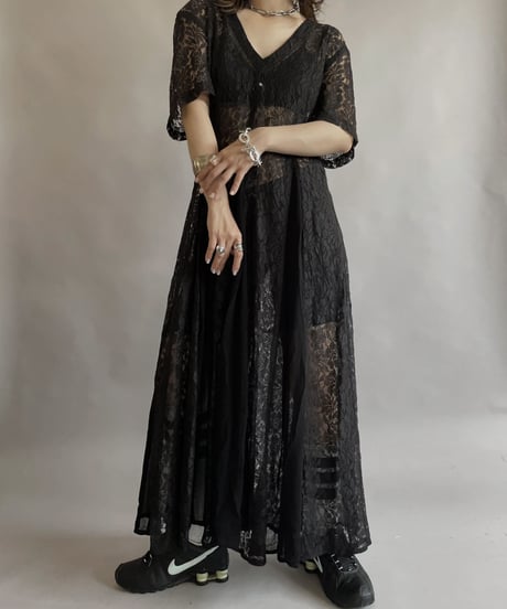 【USED】 Sheer One-piece / 230520-019