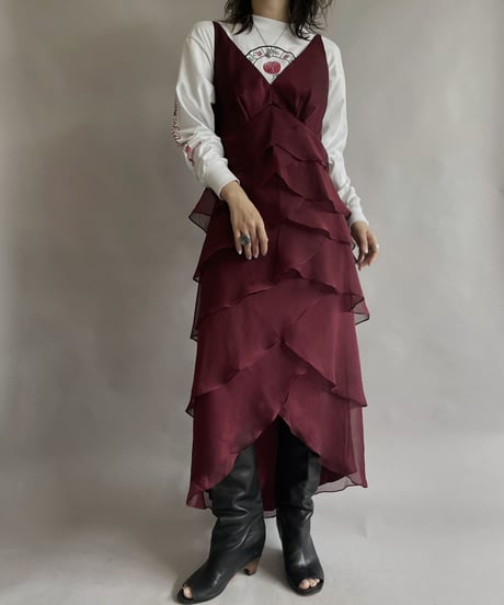 【USED】 BETSY&ADAM Tiered One-piece / 230506-022