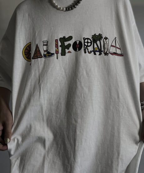 【USED】 Short Sleeved T-shirt "California" /220716-005