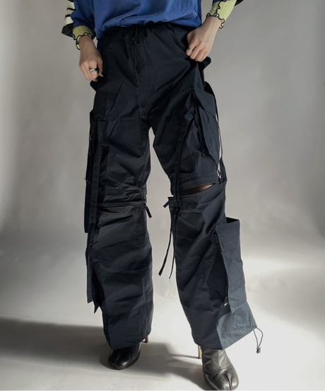 【USED】 Techno Pants (NAVY) / 230119-003
