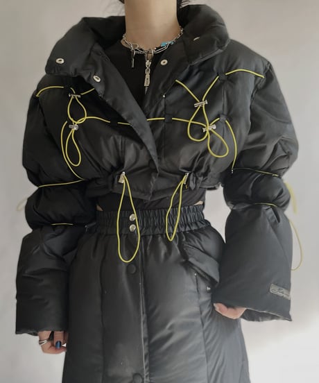 【RE;CIRCLE】 RE Draw Code Short Down Jacket + Skirt / 230126-013