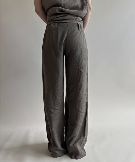 【USED】orsay 100% LINEN Pants/250816-014
