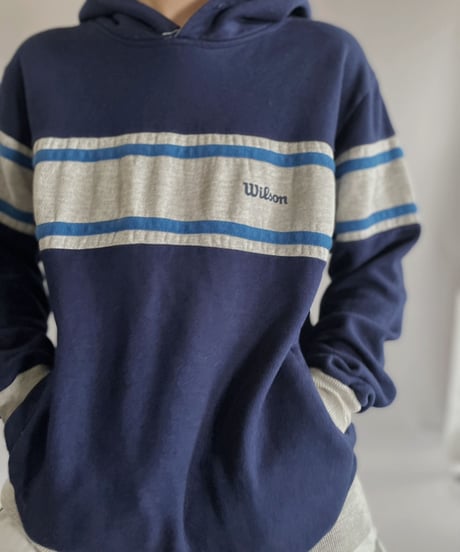 【USED】 Wilson Long Sleeved Sweat Shirt / 230128-028