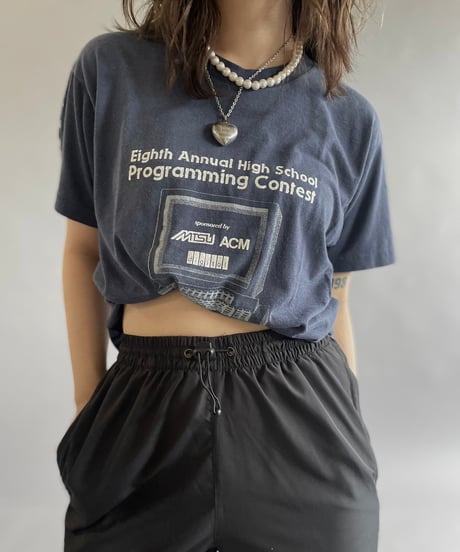 【USED】 Made in USA 80s Screen Stars T-Shirt  /240608-002