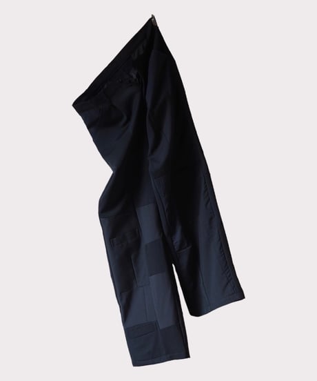 【RE;CIRCLE】 RE Patchwork One Tuck Suits Pants / 240325-011