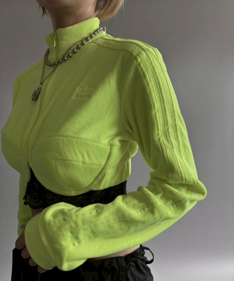【USED】 adidas×JEREMY SCOTT velour track jacket/ 250913-023