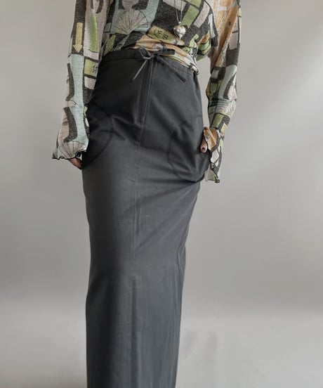 【USED】 SCANLAN THEDORE Long Skirt /231021-014