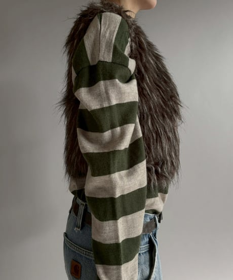 【USED】 Fur Vest / 251227-020